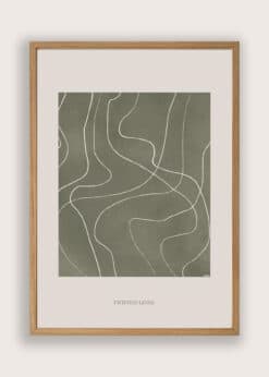 Twisted Lines Plakat