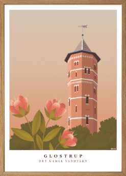 Glostrup Det Gamle Vandtårn Plakat